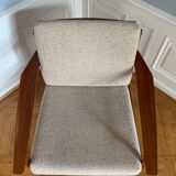 Danish midcentury teak easy chair by Arne Vodder