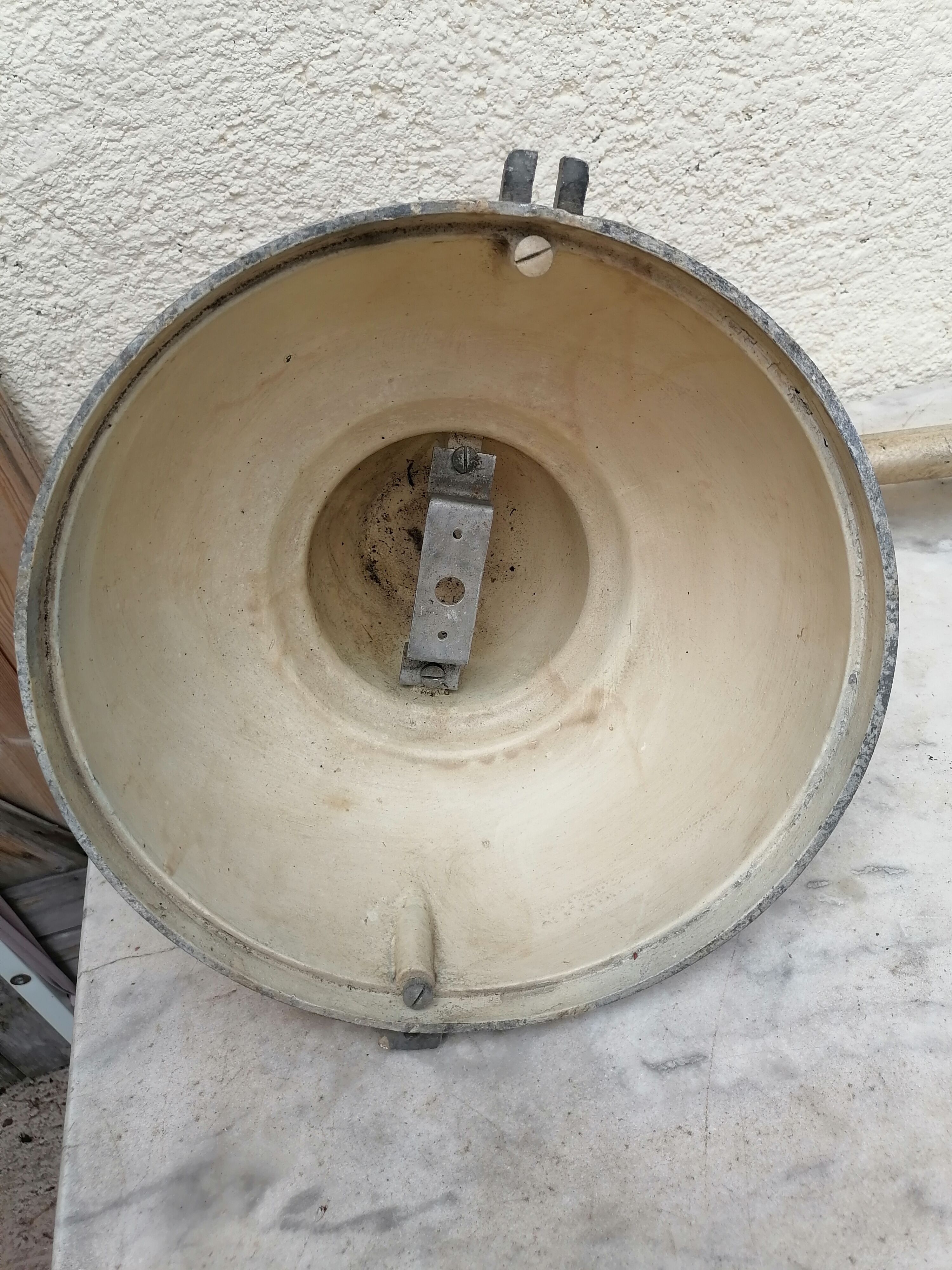 Industrial street lamp 1950 vintage eclatec