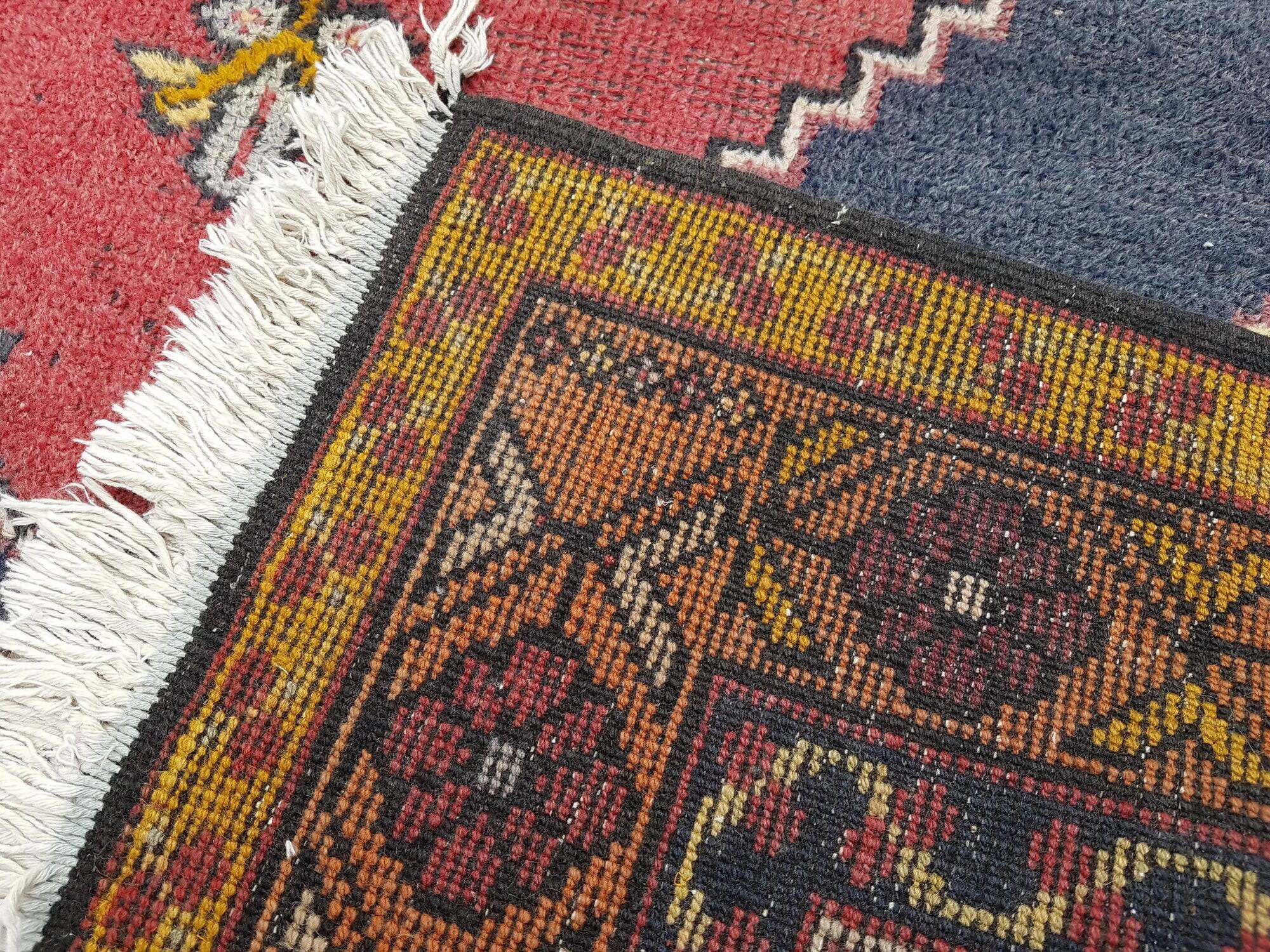 Tapis turc vintage fait main