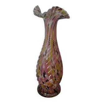 Clichy glass vase