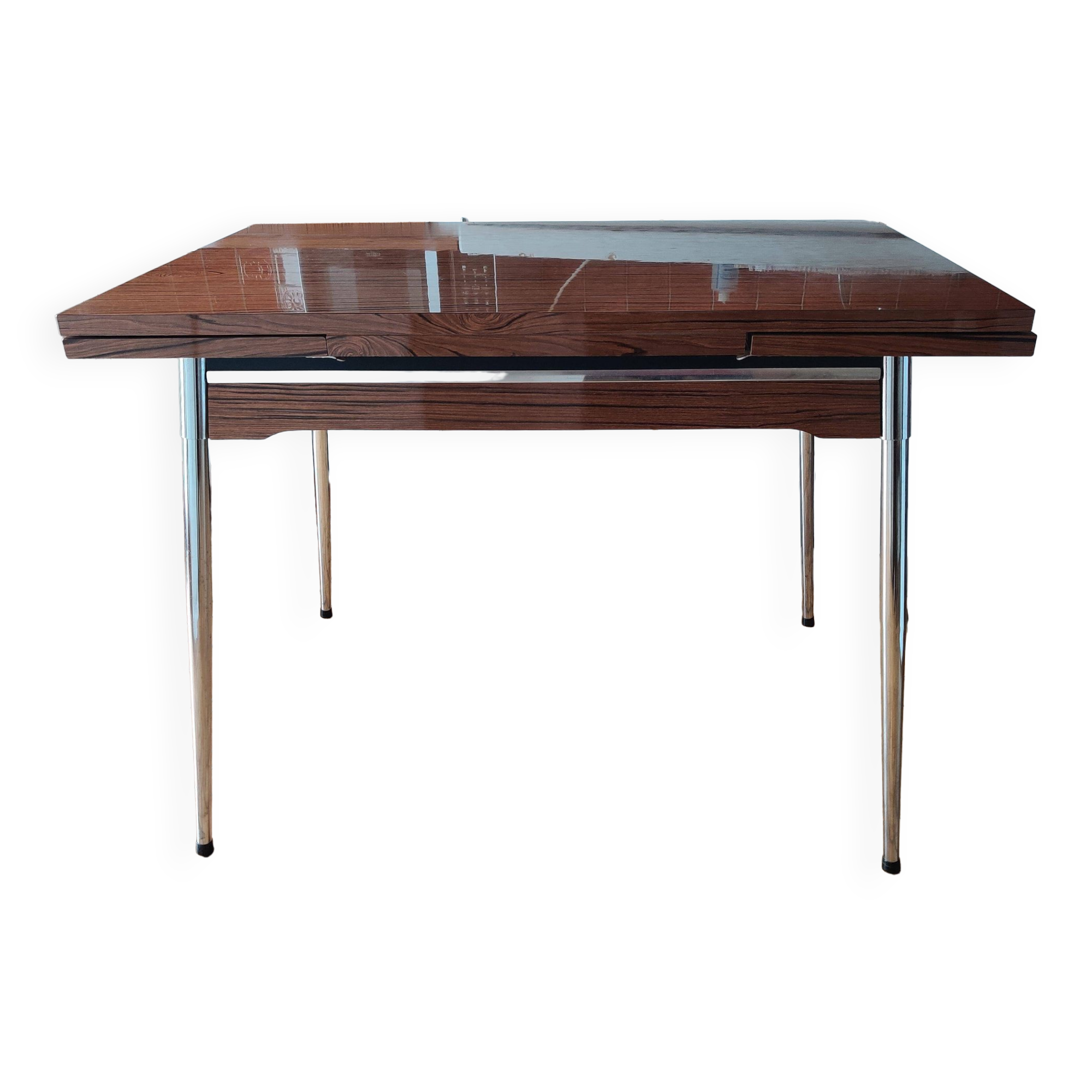 Vintage brown formica table