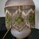 Lampe de table Vetri Murano VM 048, frange de perles Art Déco