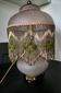 Lampe de table Vetri Murano VM 048, frange de perles Art Déco