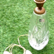 Large model lamp base, genuine hand-cut crystal, 1960s