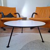 Table with orange slice by Paulin Artifort.