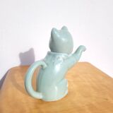 Small ceramic cat teapot