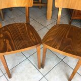 Pair of Thonet bistro chairs
