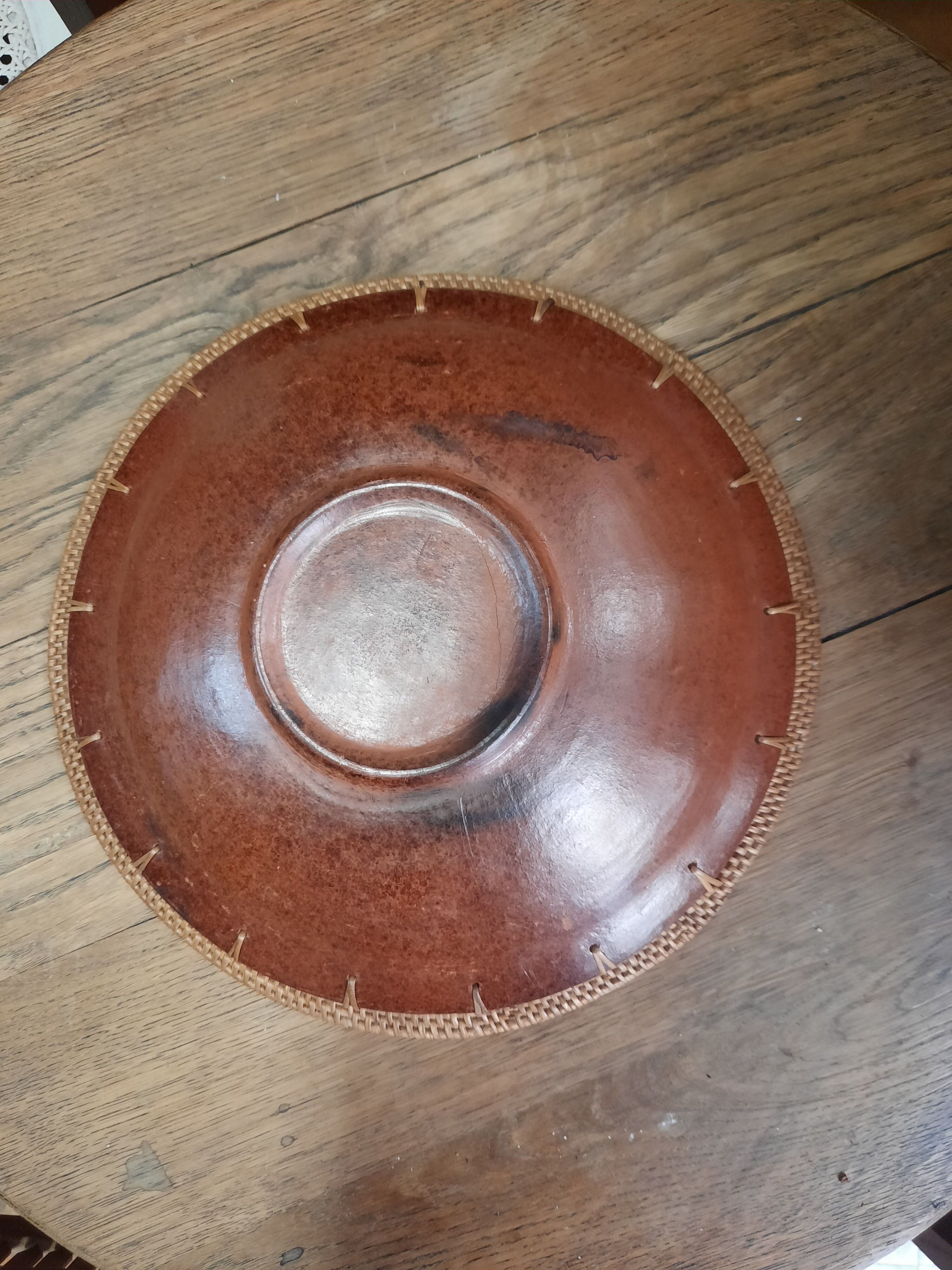 Ethnic ceramic plate