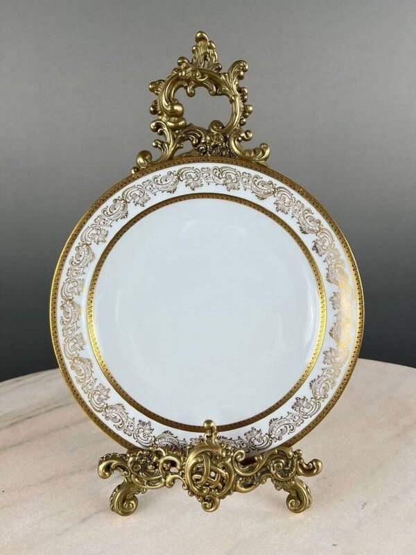 Service 25 Pièces En Porcelaine De Limoges, XXe Siècle