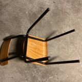 Adult chair 🪑 wood and steel 50s