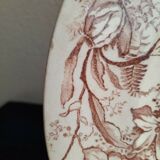 Salins earthenware plates, fer terre