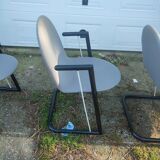 Lot de 4 chaises vintage design