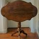 Louis Philippe-era mahogany healing, with a tilting tray