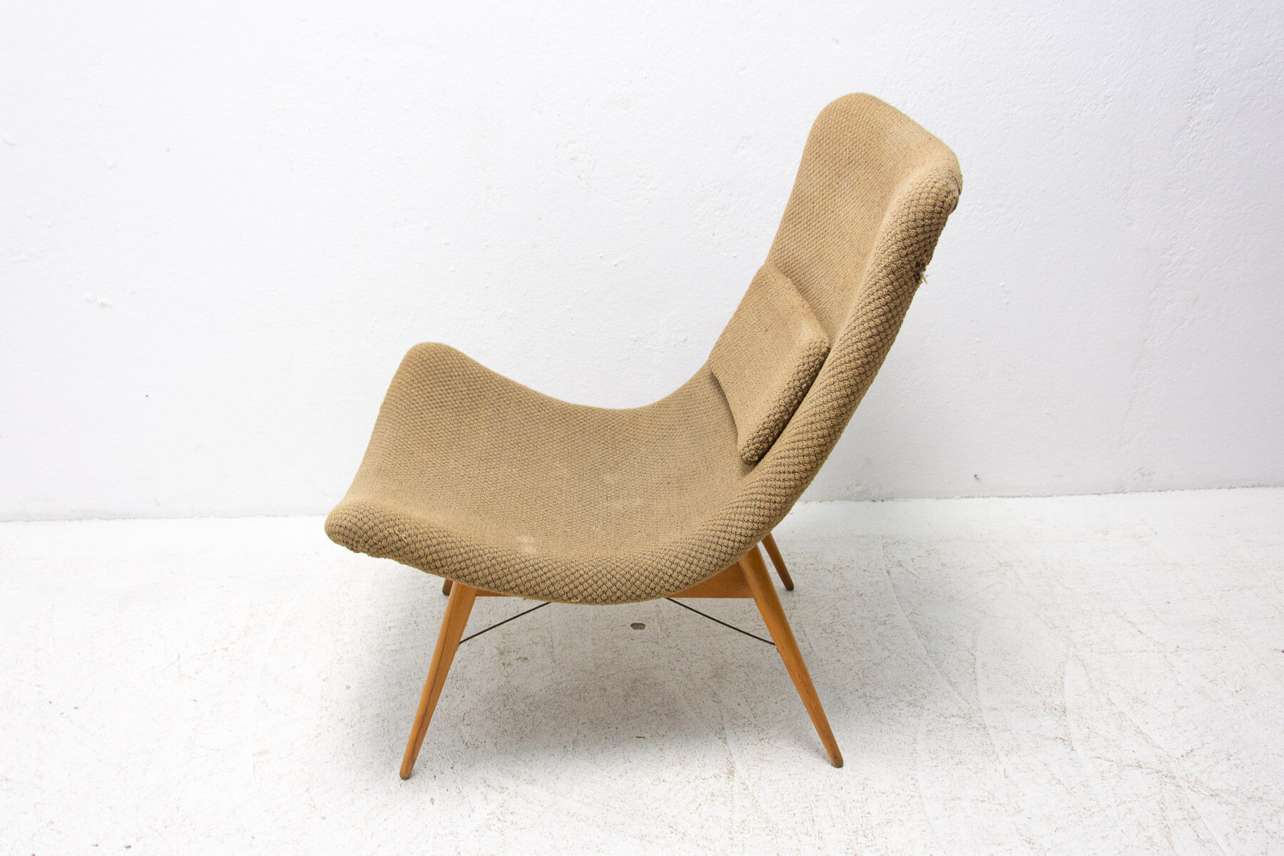 Mid-century television chair by Miroslav Navratil, 1950´s