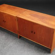 Paire de commodes en Teck par Hans J. Wegner pour Ry Møbler,