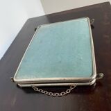 Old triptych barber mirror