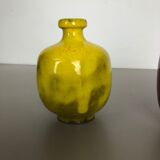 Set of 2 Ceramic Studio Pottery Vase by Hartwig Heyne Ceramics, Germany 1970s