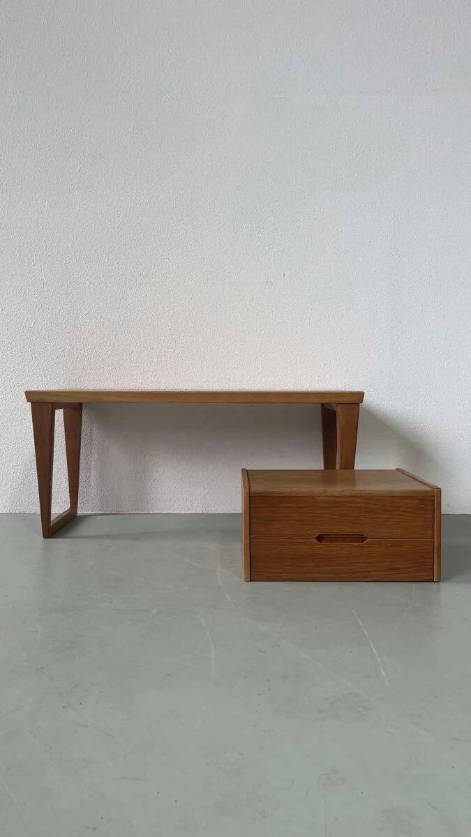 Vintage telephone bench with box Kai Kristiansen