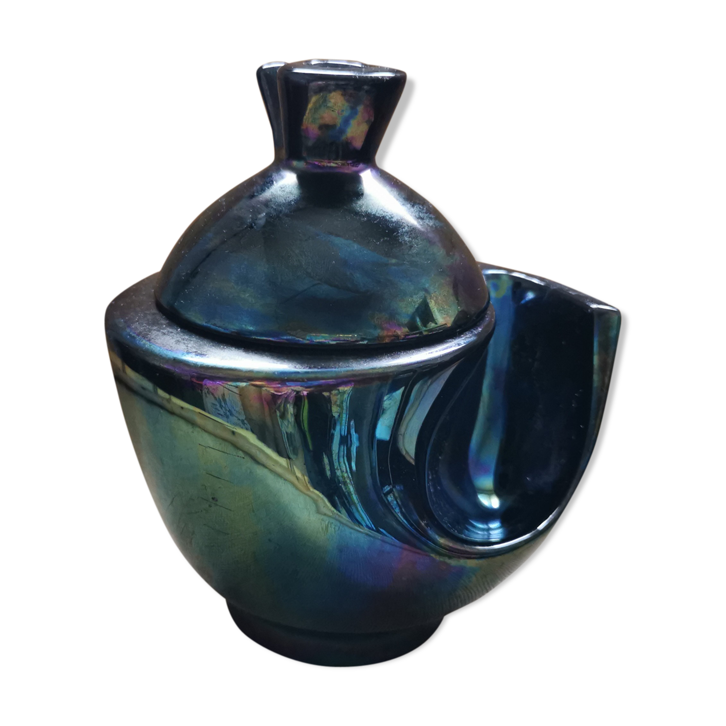 Verceram iridescent ceramic pot