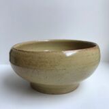 Ceramic bowl / glazed pottery signed 60s-70s