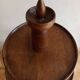 Serviteur de table présentoir en noyer 2 plateaux