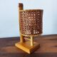 vintage rattan lamp