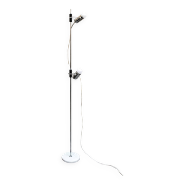 Lampadaire en acier par Francesco Fois pour Reggiani, Italie, 1960s