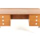 Bureau Dyrlund en teck de design danois moderne du milieu du siècle
