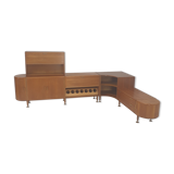 Walnut Cabinet and Sideboard by A.A. Patijn for Zijlstra, 1950's