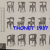 Thonet Art Deco armchair 1930, No. A 967 F, leather saddle.