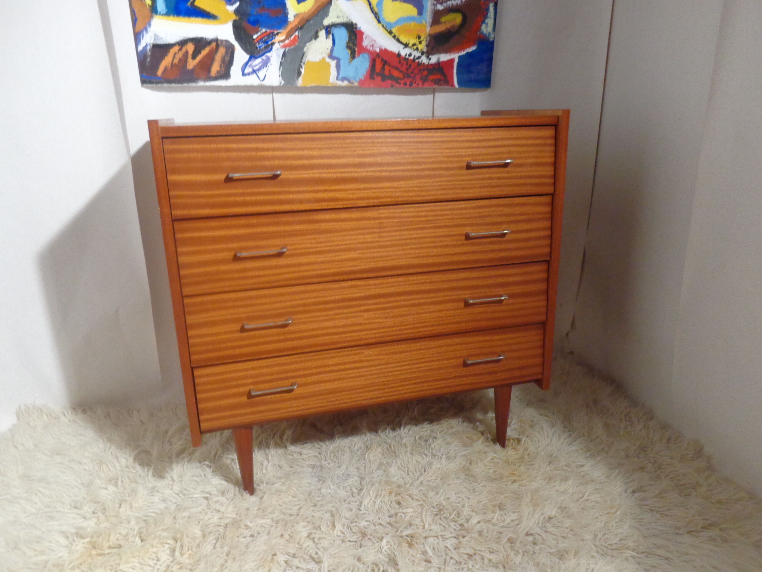 Vintage chest of drawers from the 60s