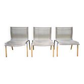 Suite de 3 fauteuils 10 Line, Pascal Mourgue