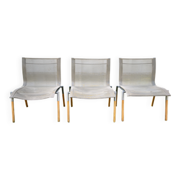 Suite de 3 fauteuils 10 Line, Pascal Mourgue