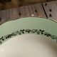 6 Villeroy & Boch deposed hollow plates in ceramics gold decoration