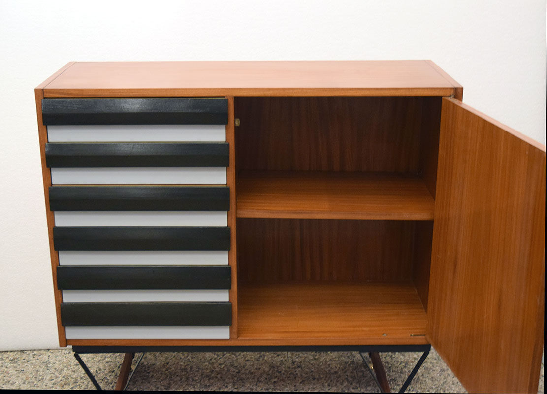 Italian Cabinet with Drawers, 1960s