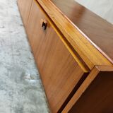 Scandinavian vintage teak row