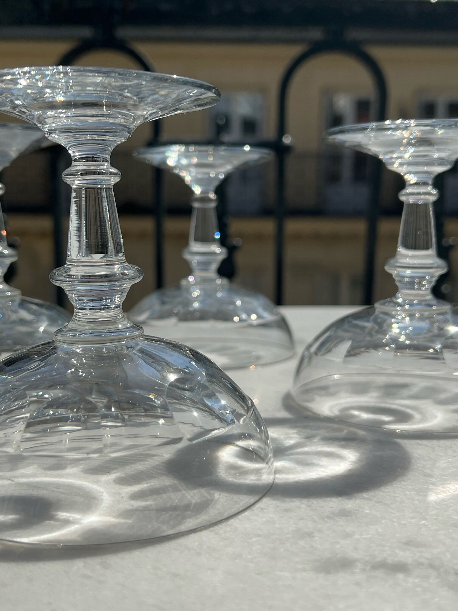 7 coupes de champagne