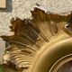 Gold fireplace mirror 184x120cm