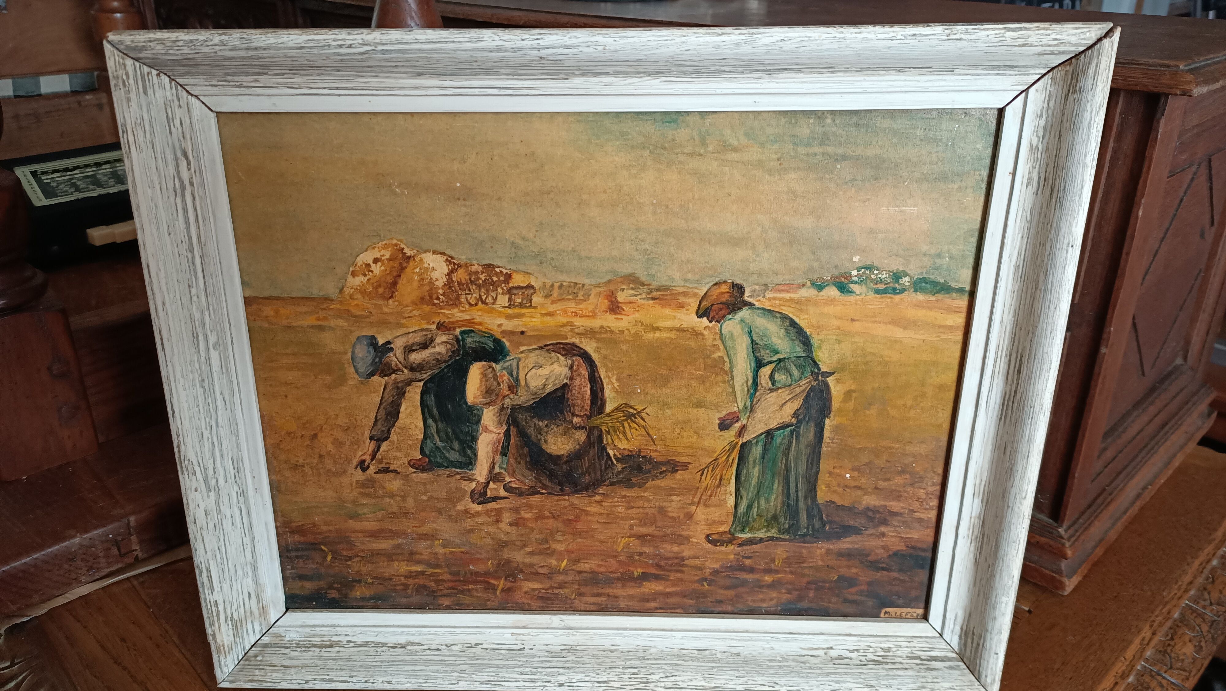 Painting by Mr. Lefevre