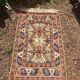 Vintage Oriental Handwoven Wool Caucasian Boho Chic Persian Rug 150x89