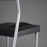 Six Stackable Hi-Glob Philippe Starck Bar Stools for Kartell, Italy, 1993