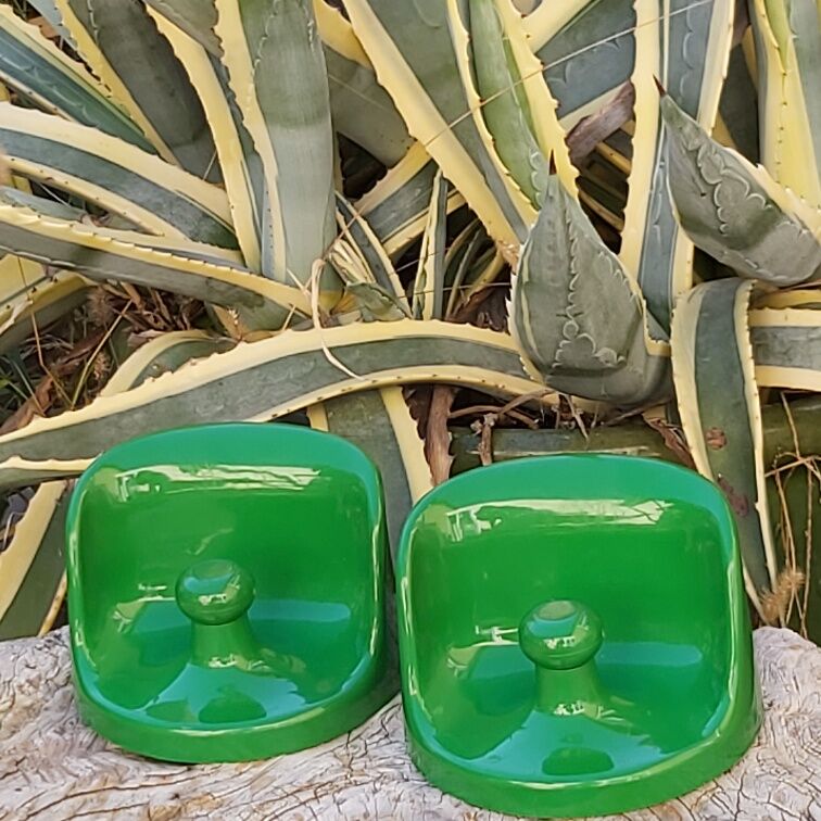2 vintage patères Kartell Olaf von Bohr