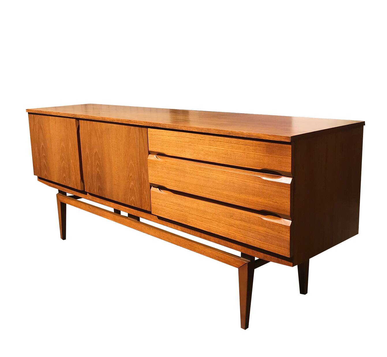 Teak enfilade, English edition from the 1960s.