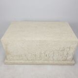 Table basse en pierre de Magnussen Ponte, années 1980