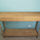 Rattan console