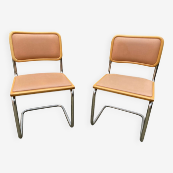 Pair of Marcel Breuer chairs 1960