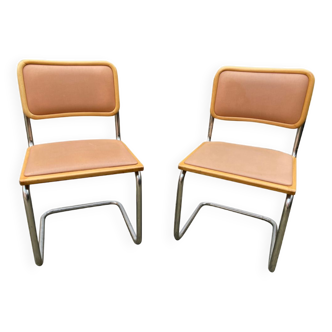 Pair of Marcel Breuer chairs 1960