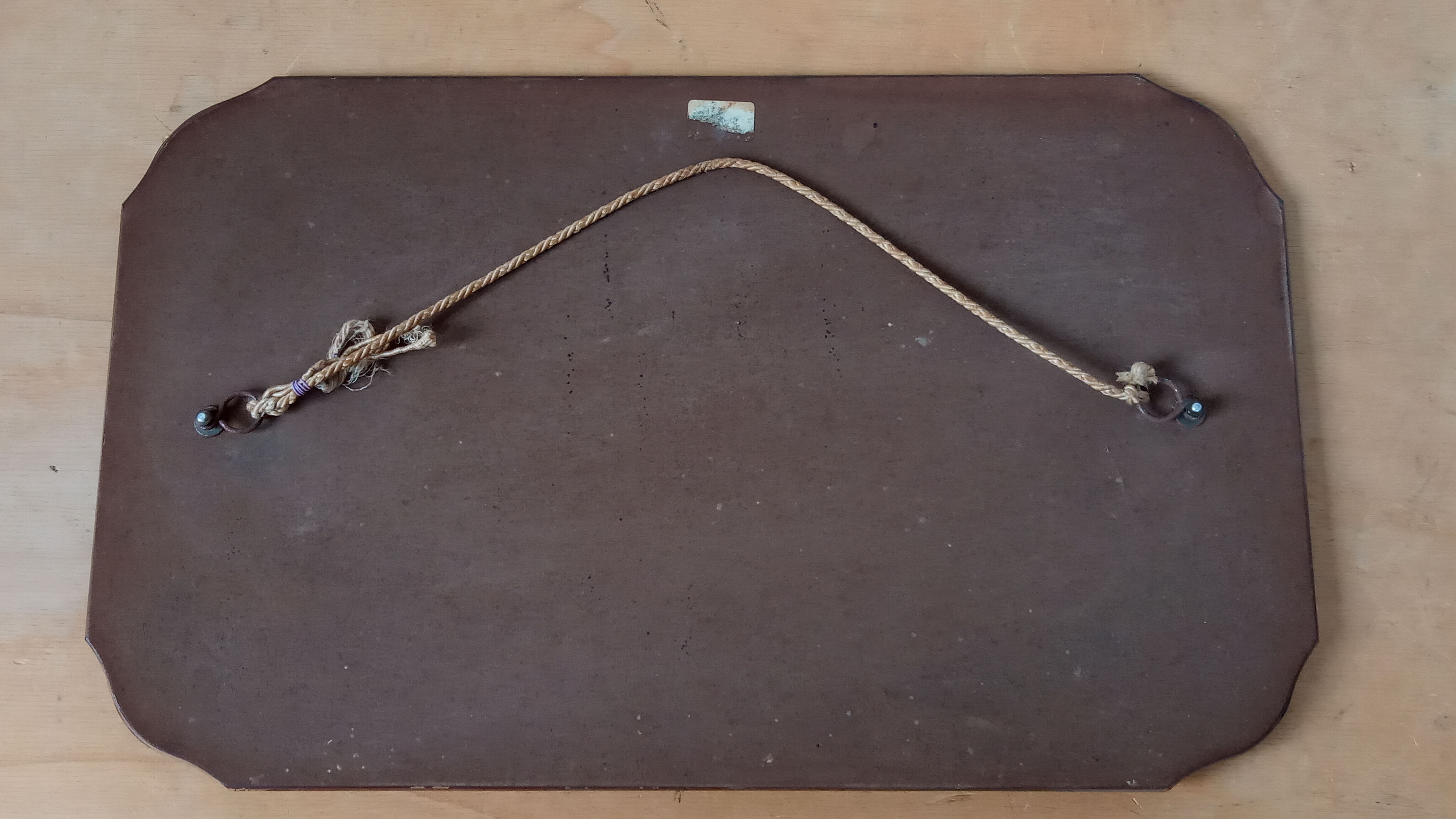 Mirror years "50" , 54×33 cm
