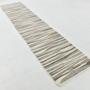 Vintage Ethnic Striped Kilim Runner Rug, 79x356Cm