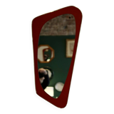 Grand miroir rétroviseur vintage